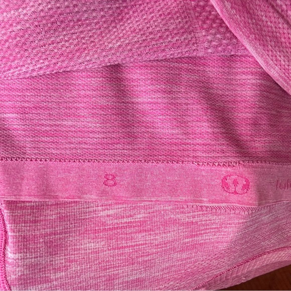 Lululemon Swiftly Tech Long Sleeve Tee Shirt Pink - Picture 7 of 7